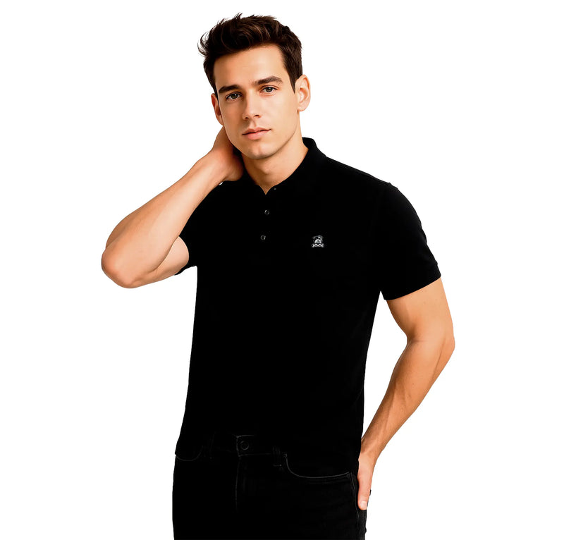 Men's Polo Shirt - Bossy Black