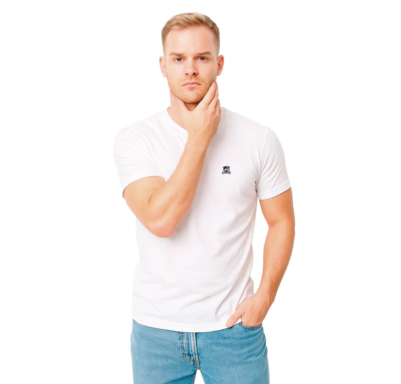 Men's Crew Neck T-Shirt - Bone White