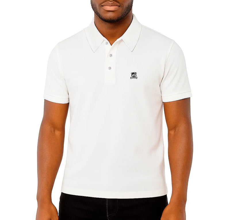 Men's Polo Shirt - Bone White