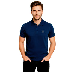 Men's Polo Shirt - Barkin' Blue