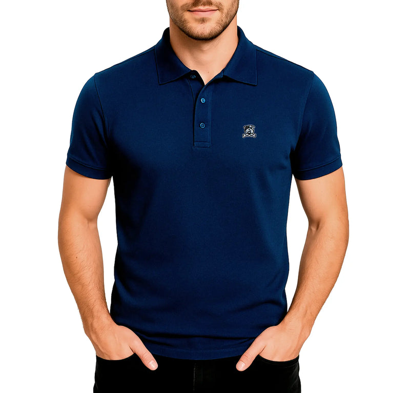 Men's Polo Shirt - Barkin' Blue