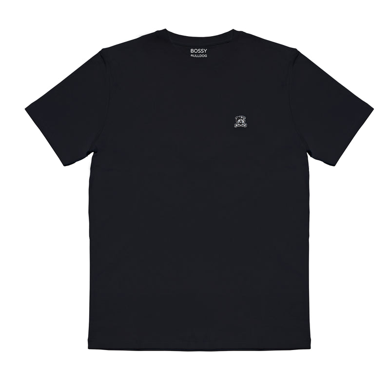 Men's Crew Neck T-Shirt - Bossy Black