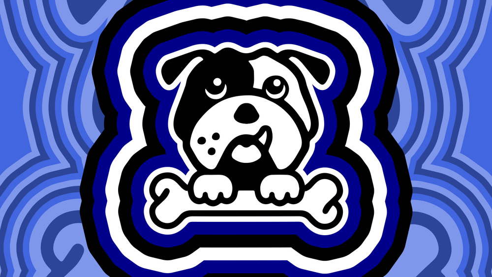 Bossy Bulldog Logo Art