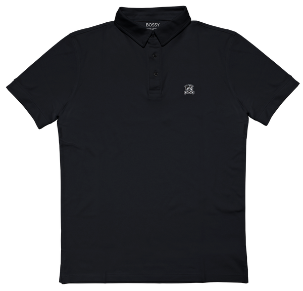 Men's Polo Shirt - Bossy Black