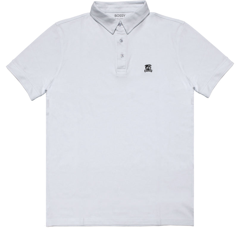 Men's Polo Shirt - Bone White